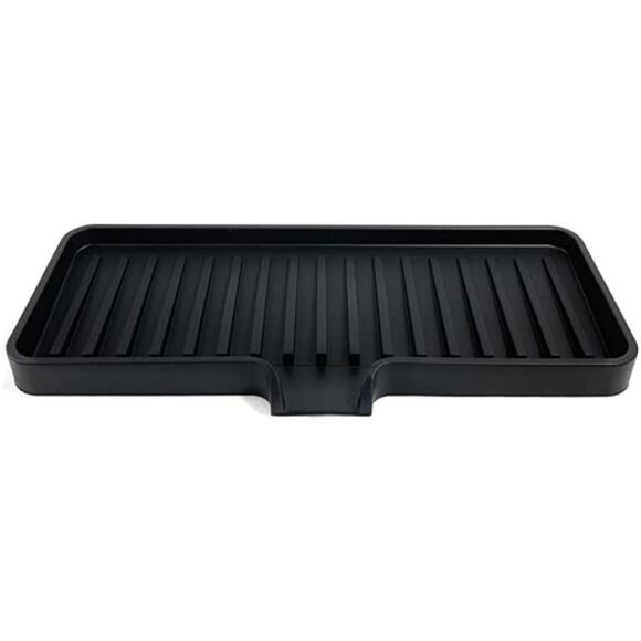 Happitasa Silicone Soap Dish Tray and Sponge Holder with Drain Chute | Bathroom - Picture 8 of 8